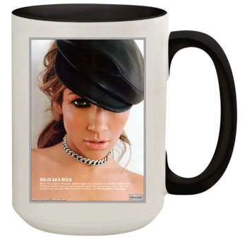 Jennifer Lopez 15oz Colored Inner & Handle Mug