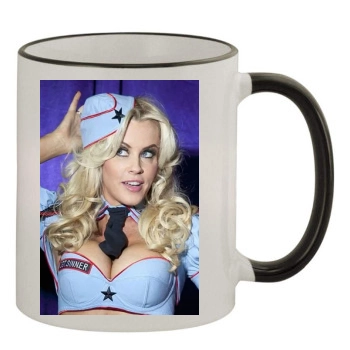 Jenny McCarthy 11oz Colored Rim & Handle Mug