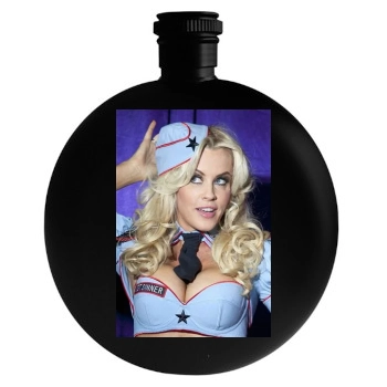 Jenny McCarthy Round Flask