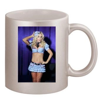 Jenny McCarthy 11oz Metallic Silver Mug