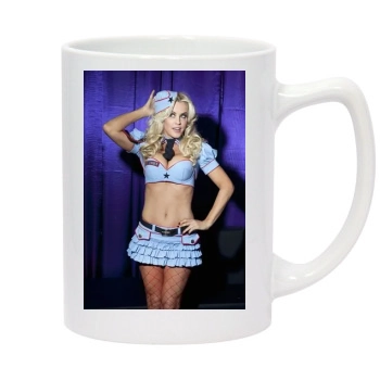 Jenny McCarthy 14oz White Statesman Mug