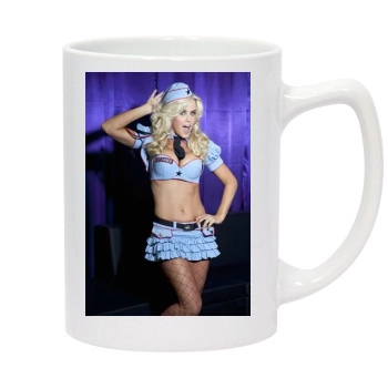 Jenny McCarthy 14oz White Statesman Mug