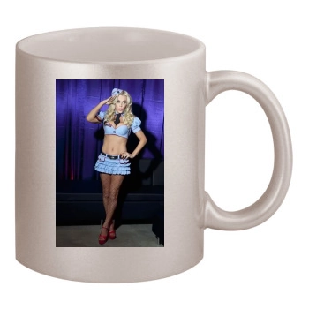 Jenny McCarthy 11oz Metallic Silver Mug