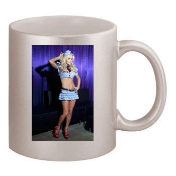 Jenny McCarthy 11oz Metallic Silver Mug