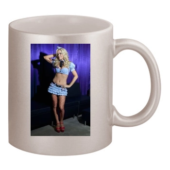 Jenny McCarthy 11oz Metallic Silver Mug