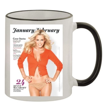 Jenny McCarthy 11oz Colored Rim & Handle Mug