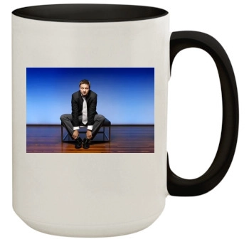 Jeremy Renner 15oz Colored Inner & Handle Mug