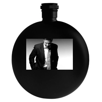 Jeremy Renner Round Flask