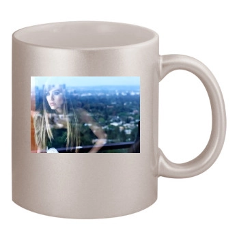 Jessica Alba 11oz Metallic Silver Mug