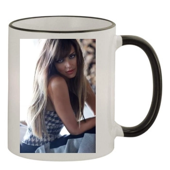 Jessica Alba 11oz Colored Rim & Handle Mug