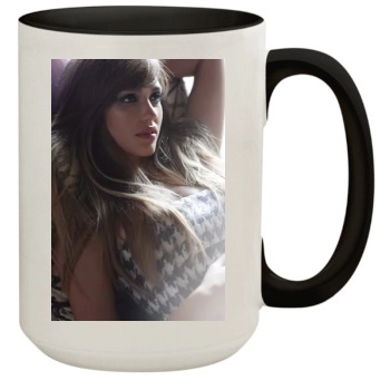 Jessica Alba 15oz Colored Inner & Handle Mug