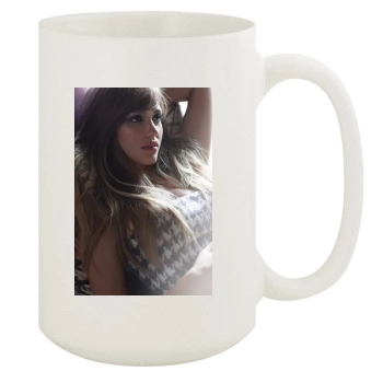 Jessica Alba 15oz White Mug