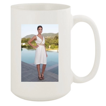 Jessica Alba 15oz White Mug