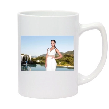 Jessica Alba 14oz White Statesman Mug