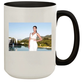 Jessica Alba 15oz Colored Inner & Handle Mug