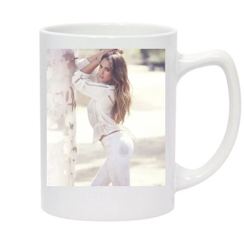 Jessica Alba 14oz White Statesman Mug