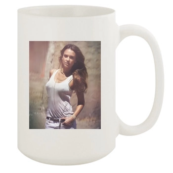 Jessica Alba 15oz White Mug