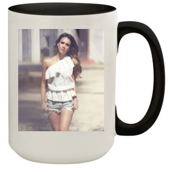 Jessica Alba 15oz Colored Inner & Handle Mug