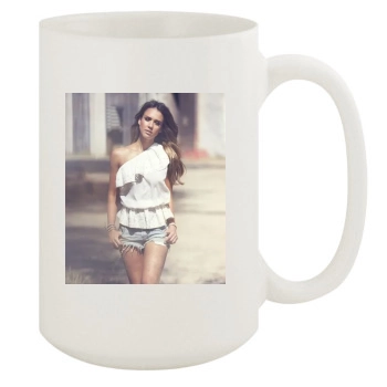 Jessica Alba 15oz White Mug