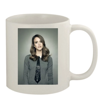 Jessica Alba 11oz White Mug