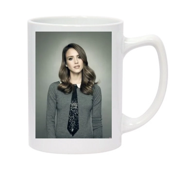 Jessica Alba 14oz White Statesman Mug