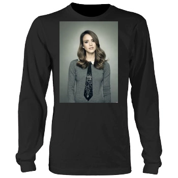 Jessica Alba Men's Heavy Long Sleeve TShirt