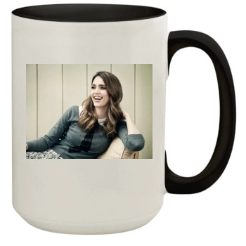 Jessica Alba 15oz Colored Inner & Handle Mug