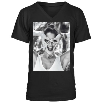 Jessica Alba Men's V-Neck T-Shirt