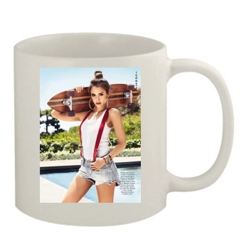 Jessica Alba 11oz White Mug