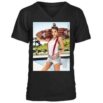 Jessica Alba Men's V-Neck T-Shirt