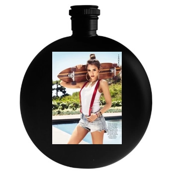 Jessica Alba Round Flask