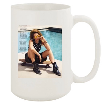 Jessica Alba 15oz White Mug