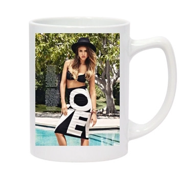 Jessica Alba 14oz White Statesman Mug