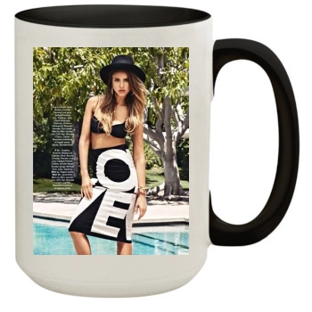 Jessica Alba 15oz Colored Inner & Handle Mug