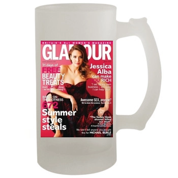 Jessica Alba 16oz Frosted Beer Stein