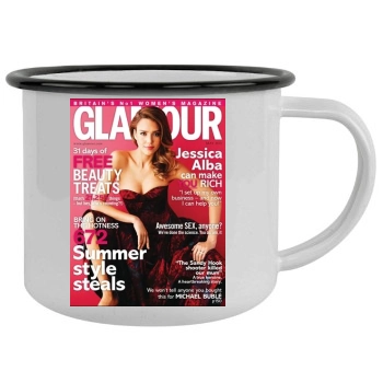 Jessica Alba Camping Mug