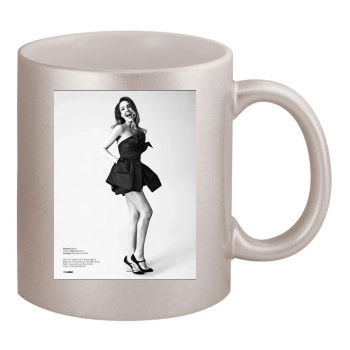 Jessica Alba 11oz Metallic Silver Mug