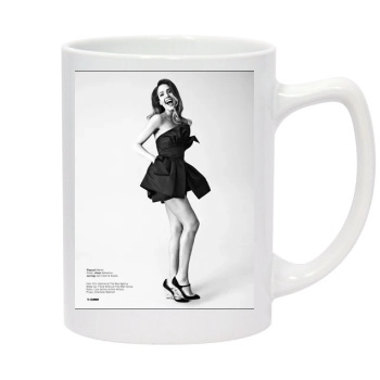 Jessica Alba 14oz White Statesman Mug