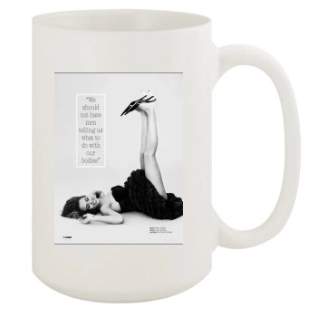 Jessica Alba 15oz White Mug