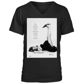 Jessica Alba Men's V-Neck T-Shirt