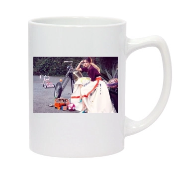 Jessica Alba 14oz White Statesman Mug