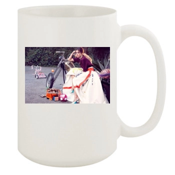 Jessica Alba 15oz White Mug