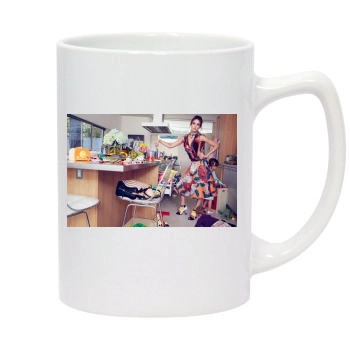 Jessica Alba 14oz White Statesman Mug