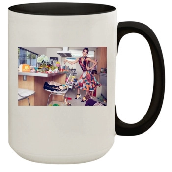 Jessica Alba 15oz Colored Inner & Handle Mug