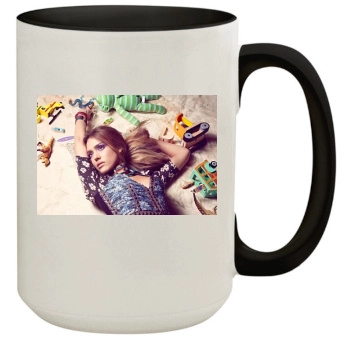 Jessica Alba 15oz Colored Inner & Handle Mug