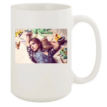 Jessica Alba 15oz White Mug