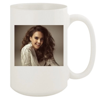 Jessica Alba 15oz White Mug