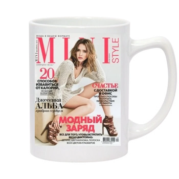 Jessica Alba 14oz White Statesman Mug