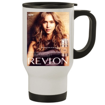 Jessica Alba Stainless Steel Travel Mug