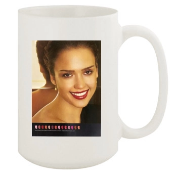 Jessica Alba 15oz White Mug